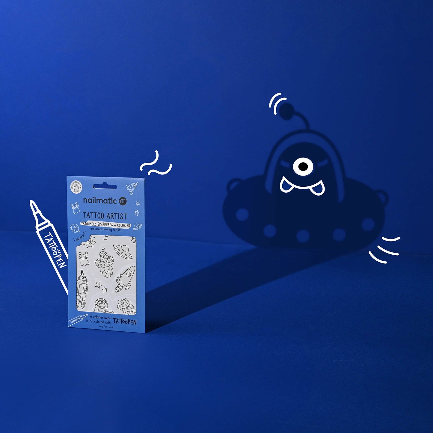 Nailmatic Temporary Colouring Tattoo - Galaxy