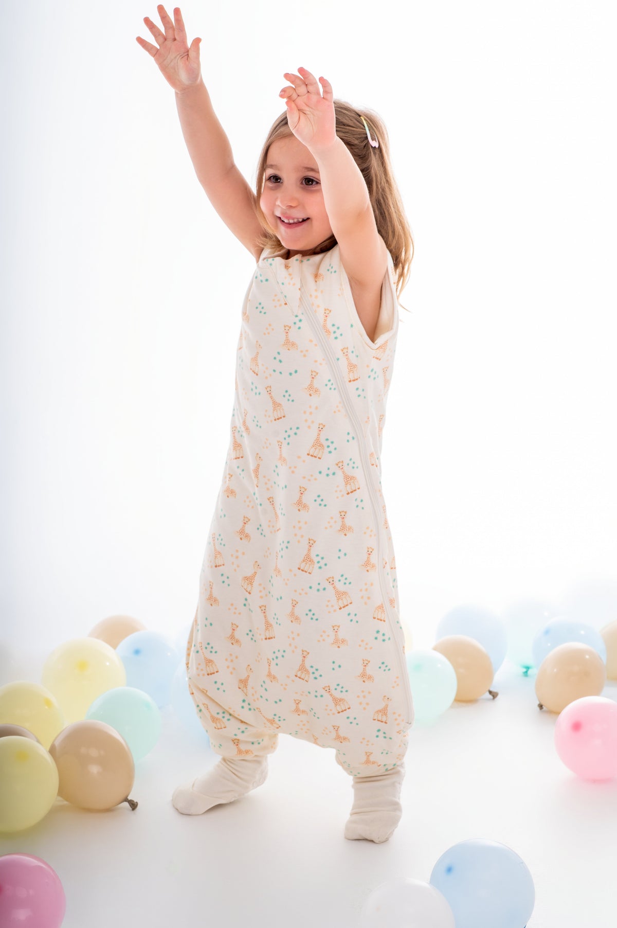 Bliss Jump 2.5 TOG, 3-5 y, Sophie la Girafe/ Stars, Yellow ,Print