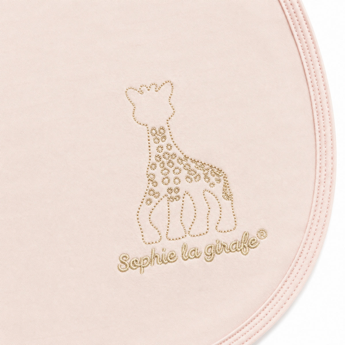 Bliss Snug: Set of 2 Swaddles Sophie la girafe Leaves - Pink