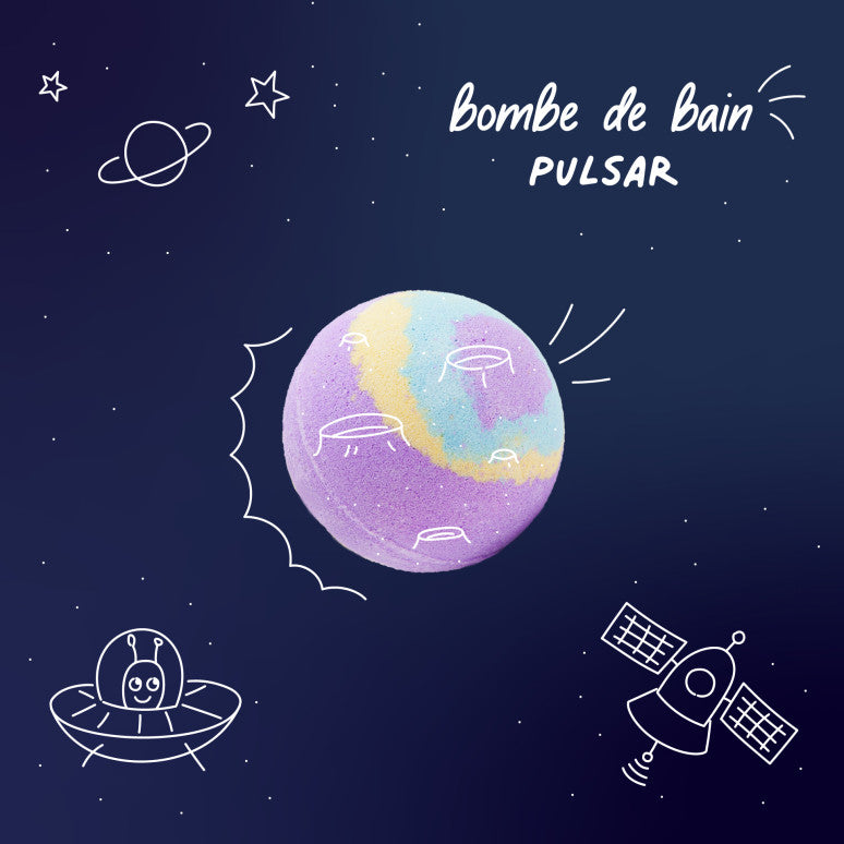 nailmatic KIDs Bath Bomb - Pulsar