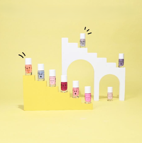 Water based nail polish & Stickers