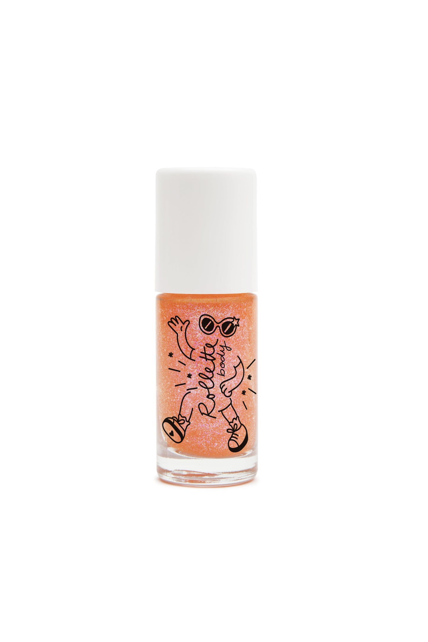 Nailmatic KIDs Body Glitter Rollette - Peach