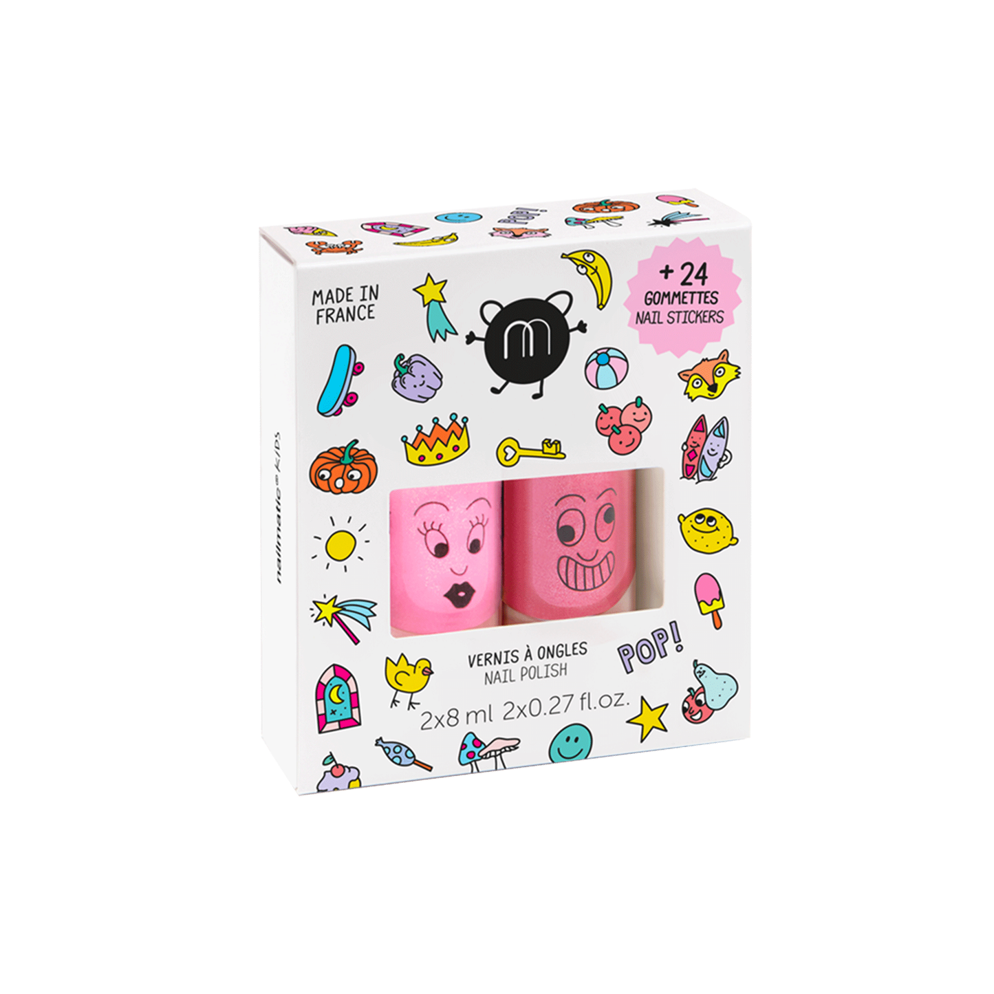 Nailmatic POP 2 Pack with Stickers