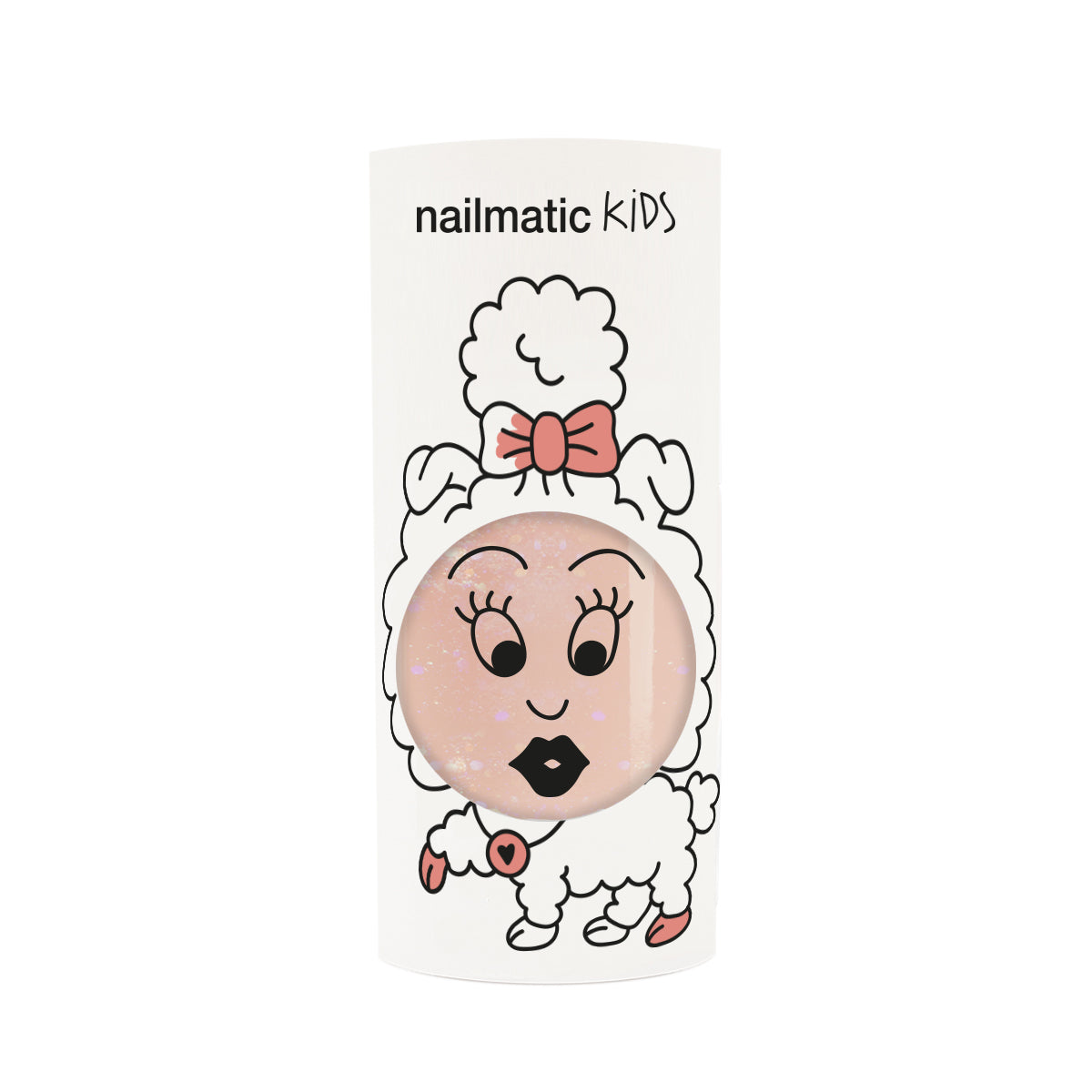 nailmatic Polish Peachy Glitter Peach