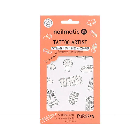 Nailmatic Temporary Colouring Tattoo - City World