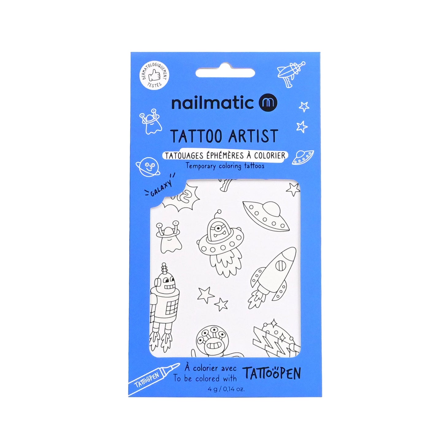Nailmatic Temporary Colouring Tattoo - Galaxy