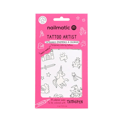 Nailmatic Temporary Colouring Tattoo - Magic World