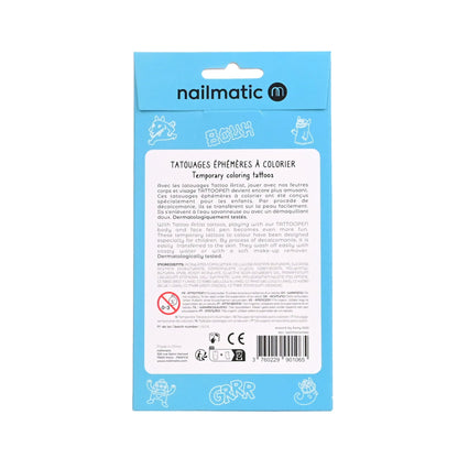Nailmatic Temporary Colouring Tattoo - Monsters