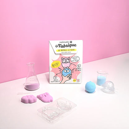 Nailmatic Crackling Bath Bomb & 2 Bath Bomb Maker