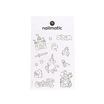Nailmatic Temporary Colouring Tattoo - Magic World