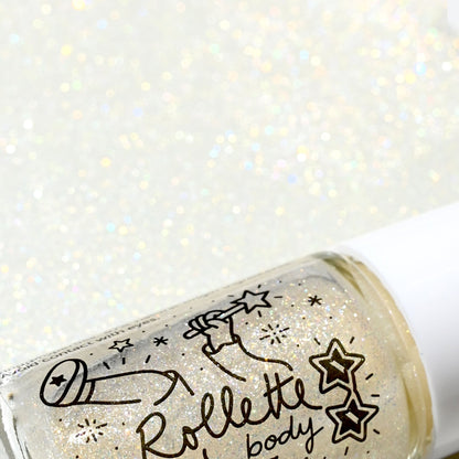 nailmatic Body Glitter Rollette - Coconut