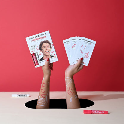 Nailmatic Tattoo Pens & Stencils - Arty