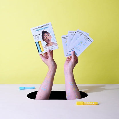 Nailmatic Tattoo Pens & Stencils - Monster