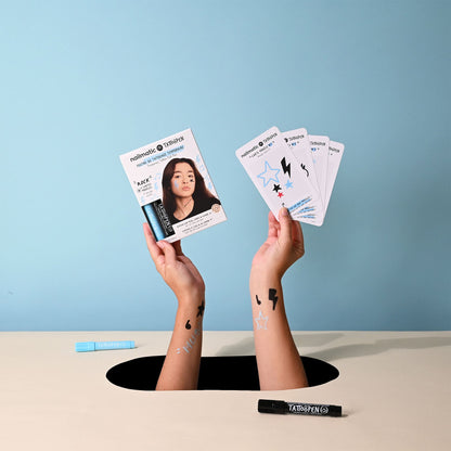 Nailmatic Tattoo Pens & Stencils - Rock