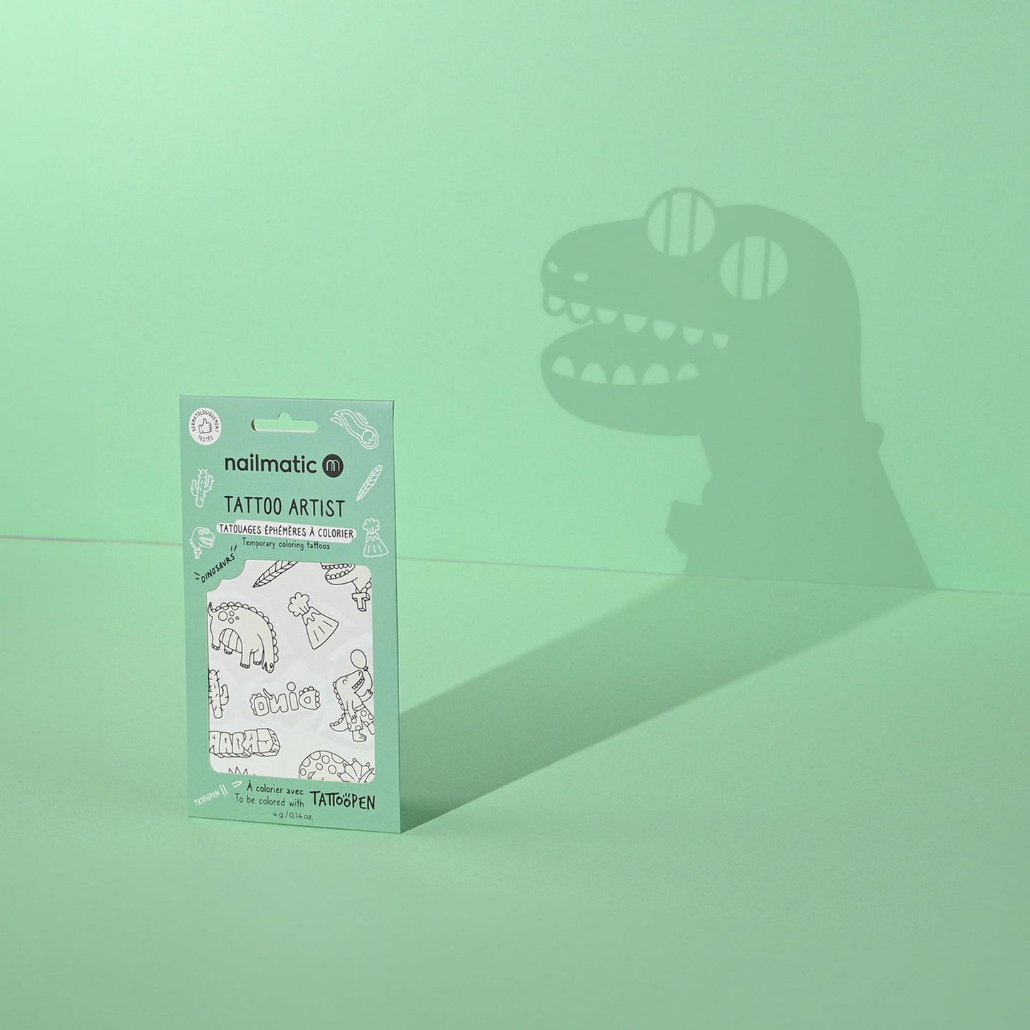 Nailmatic Temporary Colouring Tattoo - Dinosaurs