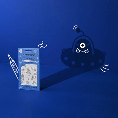 Nailmatic Temporary Colouring Tattoo - Galaxy