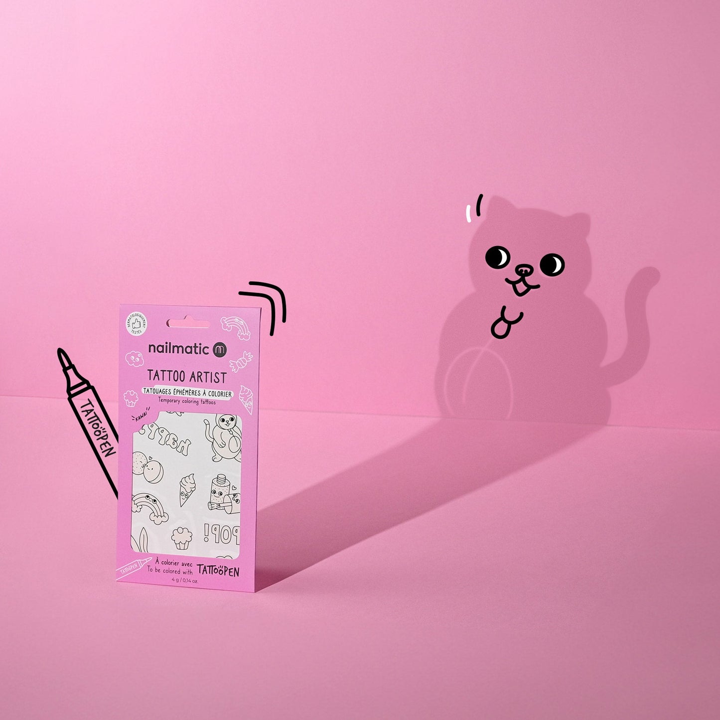 Nailmatic Temporary Colouring Tattoo - Kawai