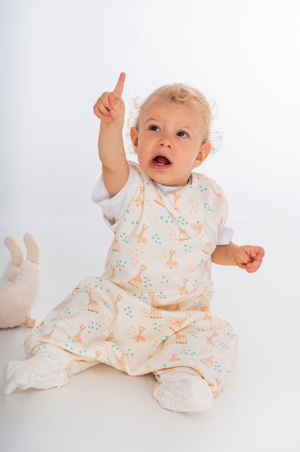 Bliss Jump 1 TOG, 3-5 y, Sophie la Girafe/ Stars, Yellow ,Print