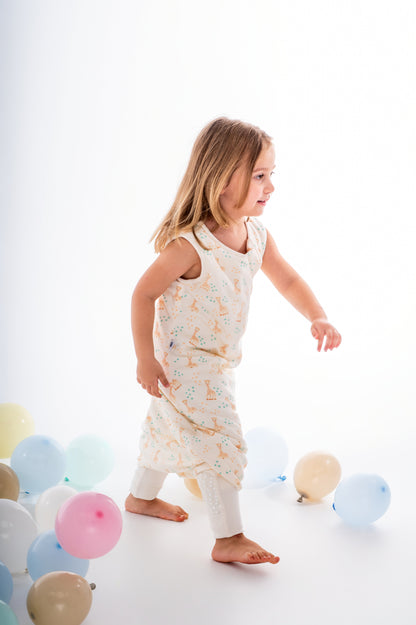 Bliss Jump 1 TOG, 6-18 months, Sophie la Girafe/ Stars, Yellow ,Print