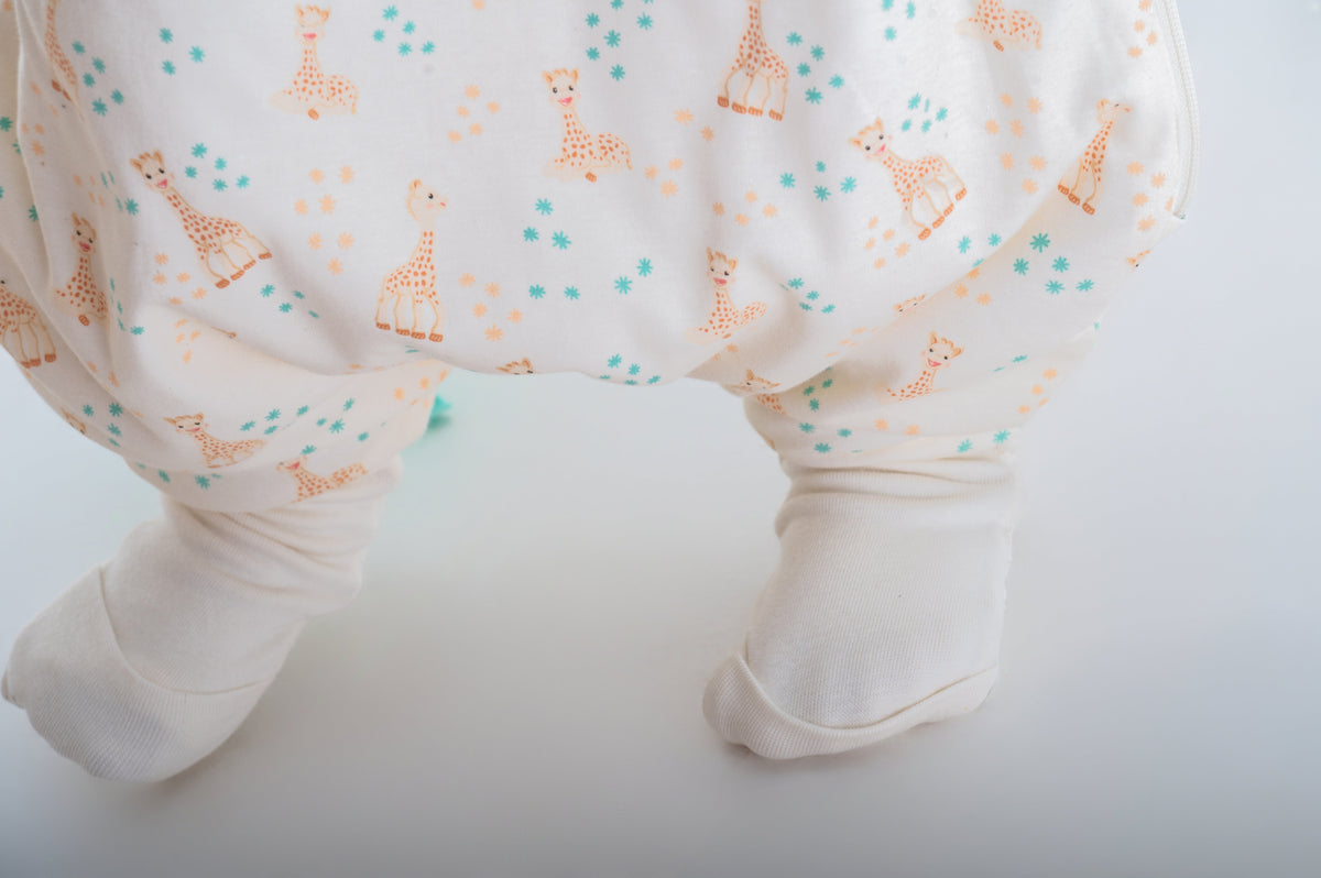 Bliss Jump 1 TOG, 6-18 months, Sophie la Girafe/ Stars, Yellow ,Print