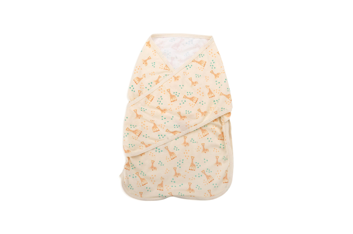 Bliss Snug: Set of 2 Swaddles Sophie la girafe/ Stars, Sky