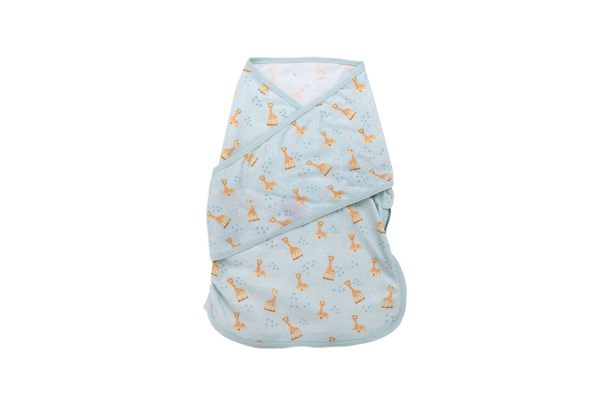 Bliss Snug: Set of 2 Swaddles Sophie la girafe/ Stars, Sky