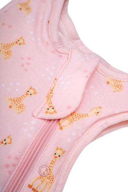 Bliss Sac 2.5 TOG, 0-6 months, Sophie la Girafe/ Stars, Pink,Print