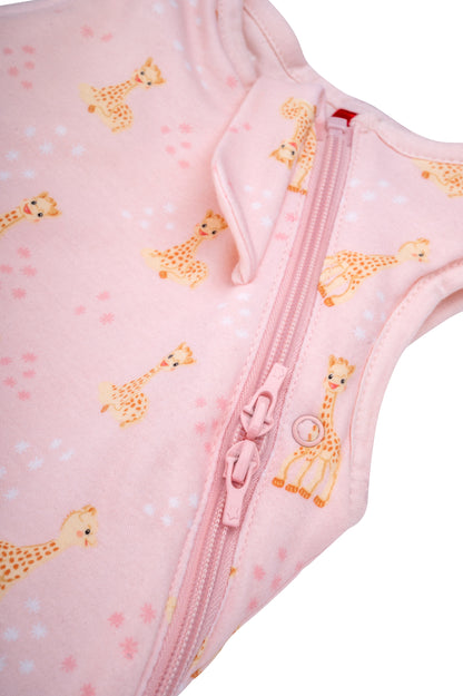 Bliss Sac 2.5 TOG, 0-6 months, Sophie la Girafe/ Stars, Pink,Print