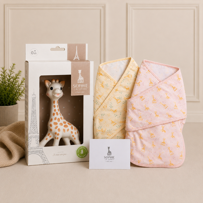 Sophie la girafe Teether & BabyBliss Snug SAVER Bundle (PY)