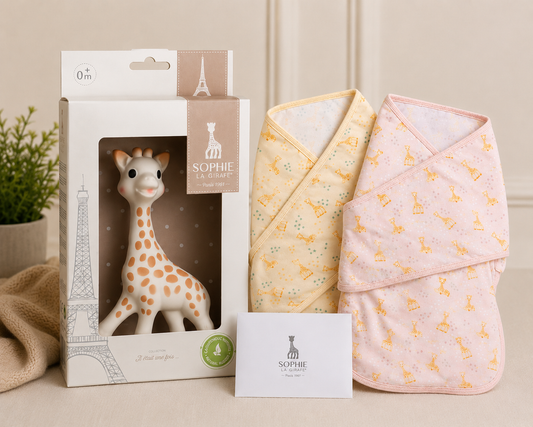 Sophie la girafe Teether & BabyBliss Sleepwear SAVER Bundle (PY)