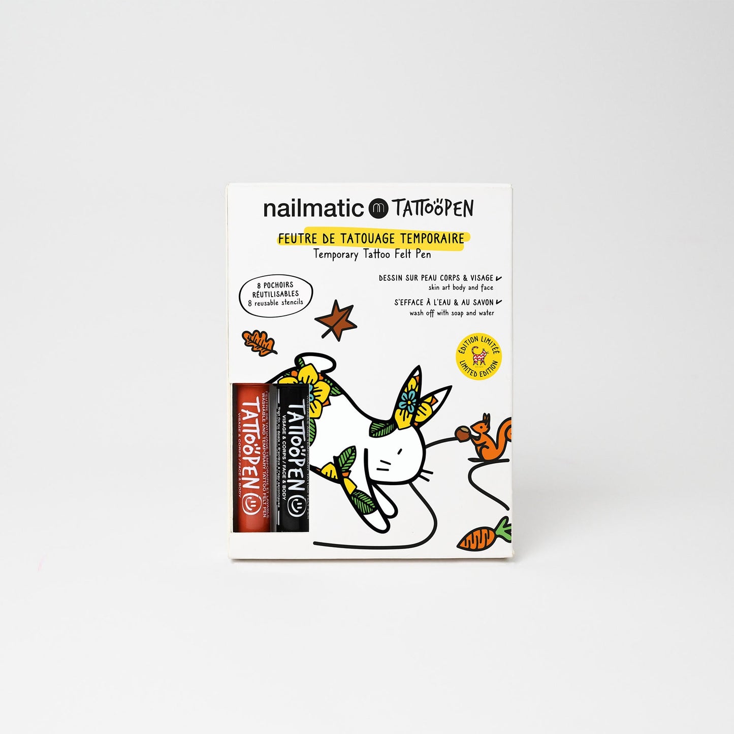 Nailmatic Tattoo Pen Set - LIMITED EDITION BUNNY