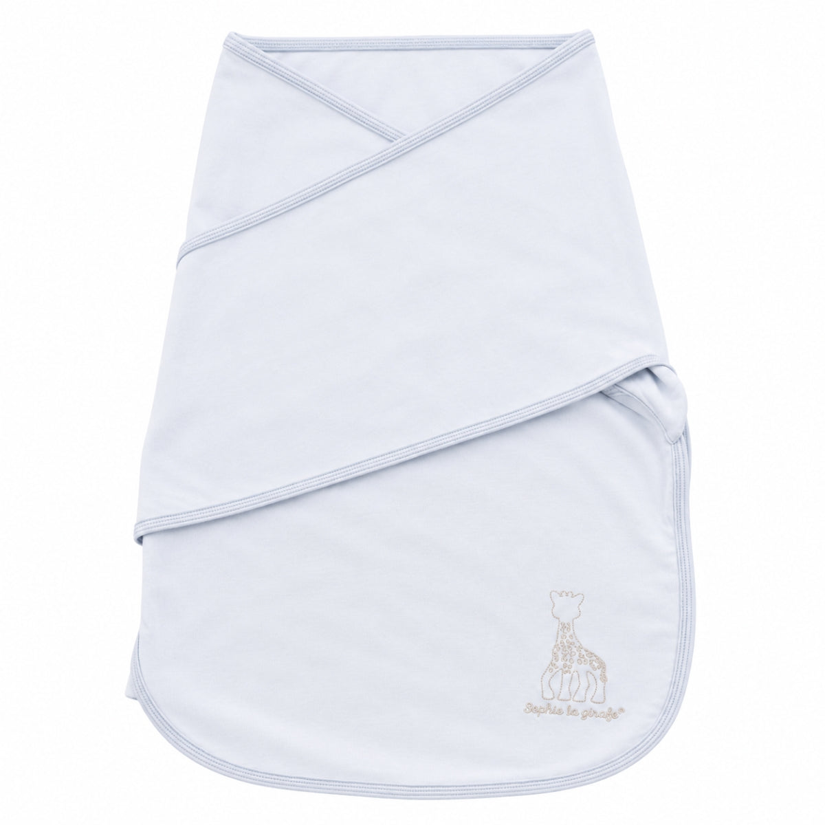Bliss Snug: Set of 2 Swaddles Sophie la girafe Leaves - Sky