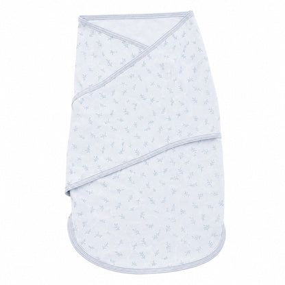 Bliss Snug: Set of 2 Swaddles Sophie la girafe Leaves - Sky