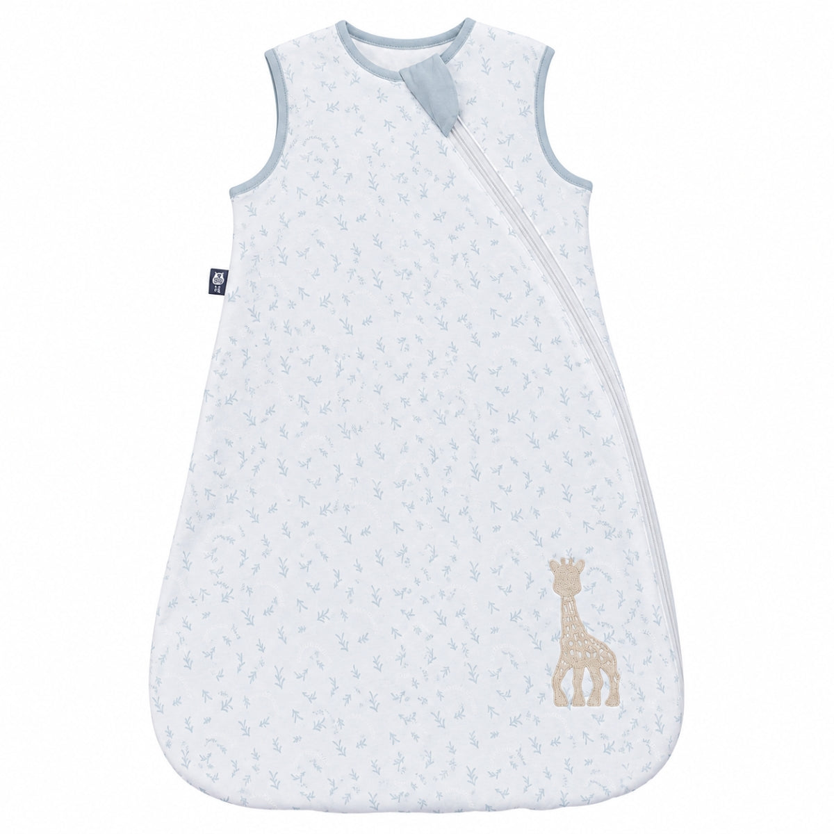 Bliss Sac, Sleeping Bag, 1.0 tog 18-36 months, Sophie la Girafe/ Leaves - Sky