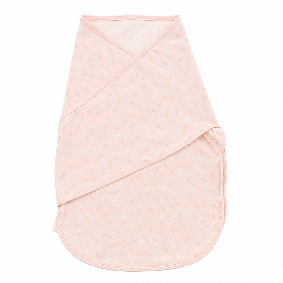 Bliss Snug: Set of 2 Swaddles Sophie la girafe Leaves - Pink