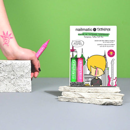 Nailmatic Tattoo Pen Set - LIMITED EDITION NEWYORK