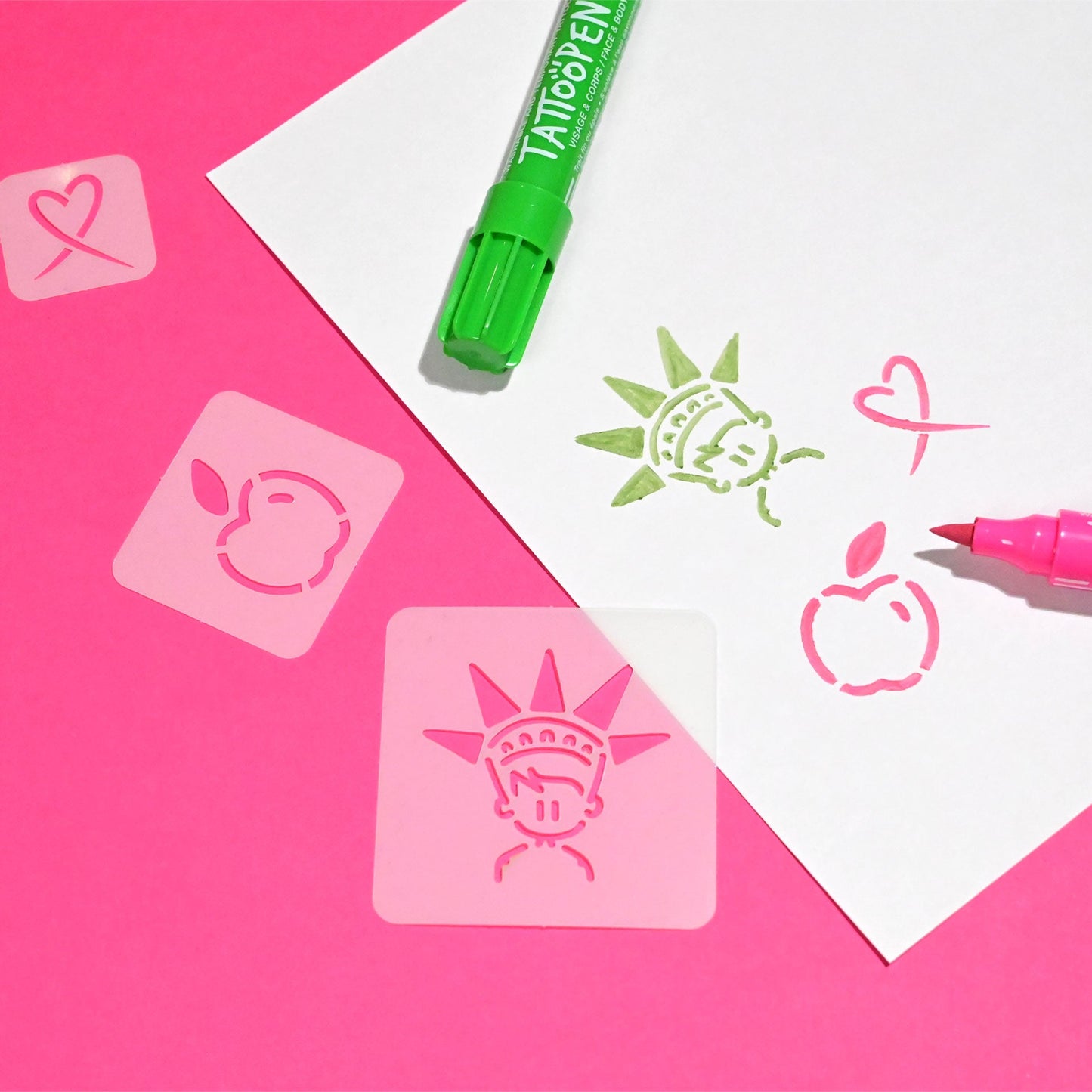 Nailmatic Tattoo Pen Set - LIMITED EDITION NEWYORK