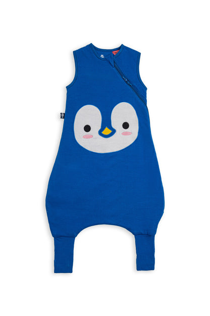 Bliss Jump, Sleeping Bag with Legs, 1 TOG, 3-5 y, Penguin, Patch Blue