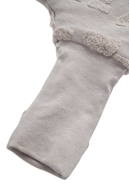 Bliss Jump, Sleeping Bag with Legs, 1 TOG, 6-18 months, Dreamy Zzz, Tufted Grey