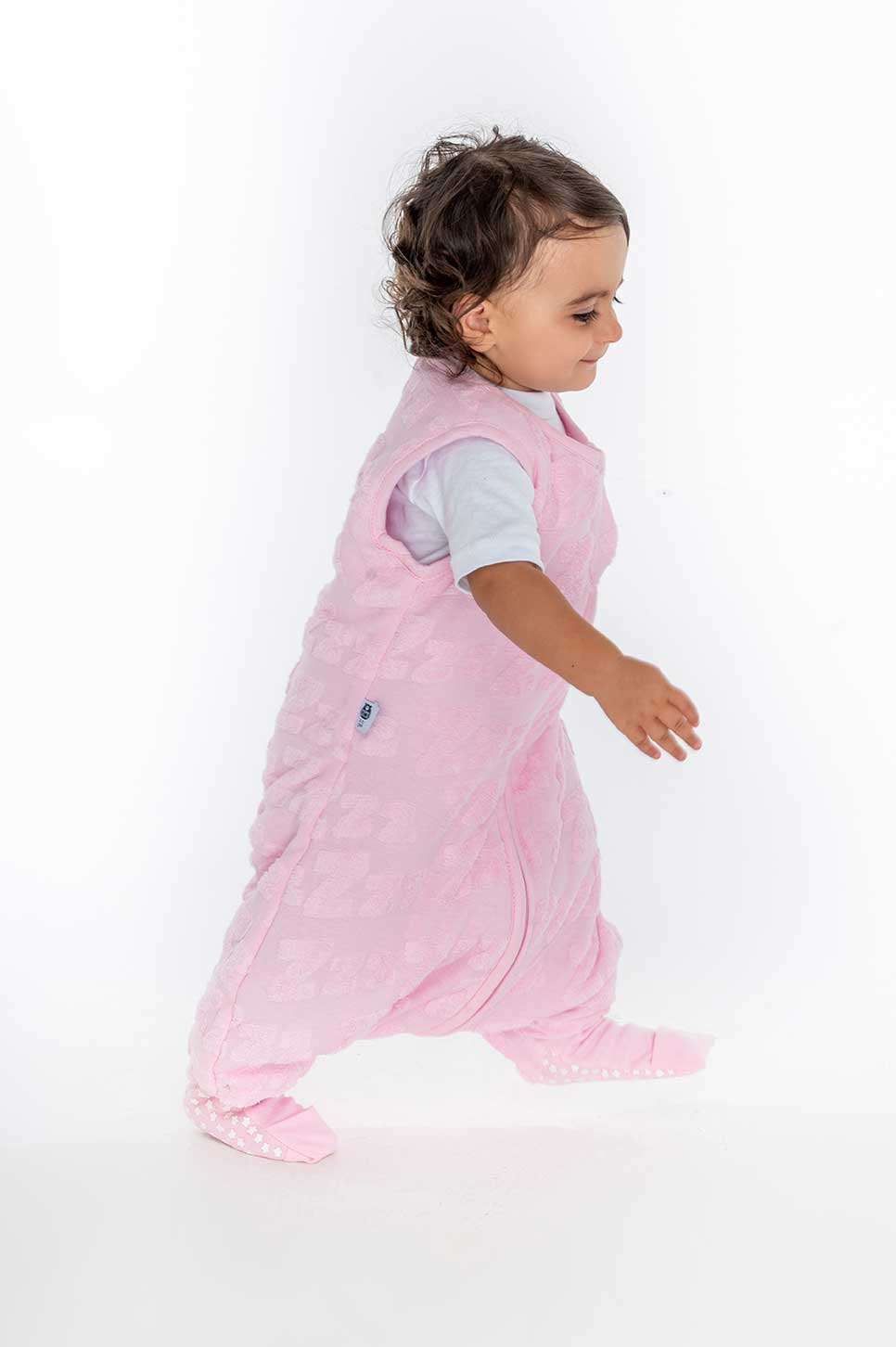 Bliss Jump, Sleeping Bag, 2.5 TOG, 18-36 months, Dreamy Zzz, Tufted Pink