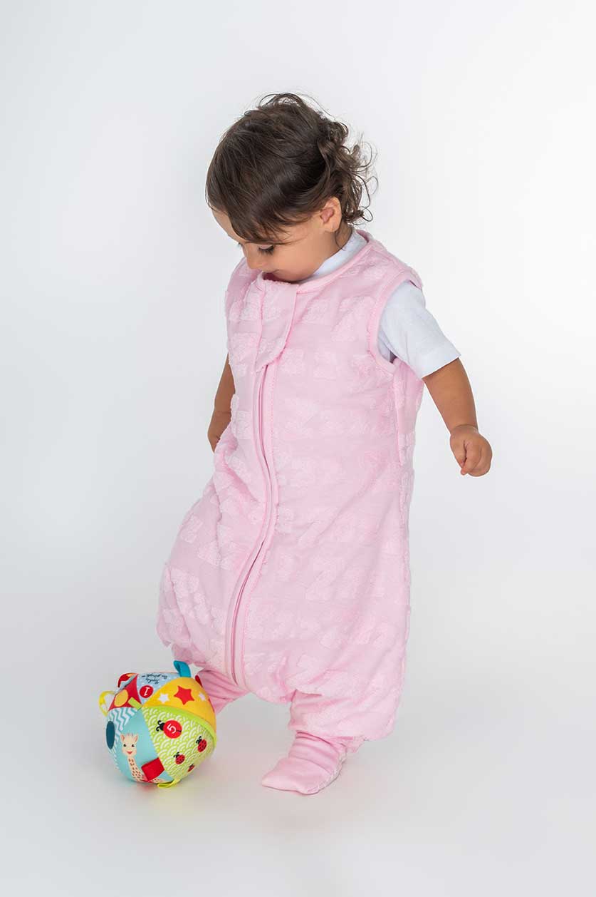 Bliss Jump, Sleeping Bag, 2.5 TOG, 6-18 months, Dreamy Zzz, Tufted Pink
