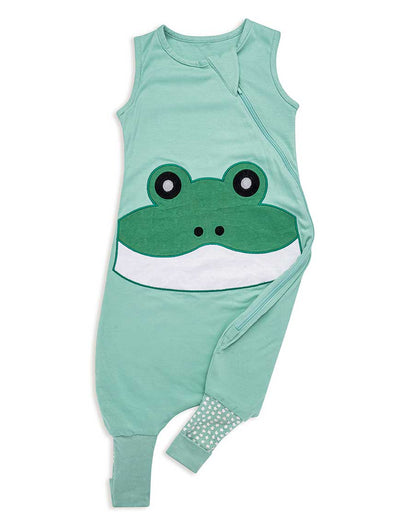 Bliss Jump, Sleeping Bag with Legs, 2.5 TOG, 6-18 months, FROG, Patch MINT