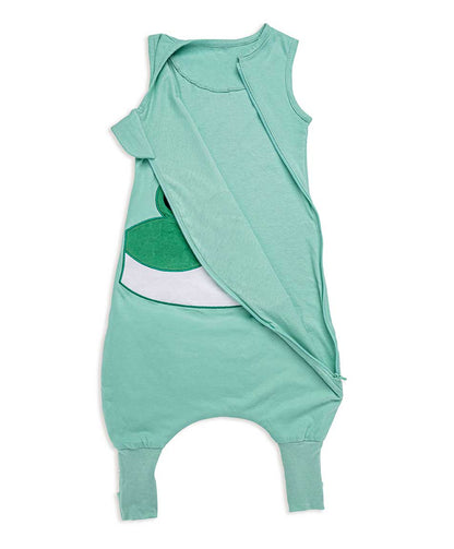 Bliss Jump, Sleeping Bag with Legs, 2.5 TOG, 6-18 months, FROG, Patch MINT