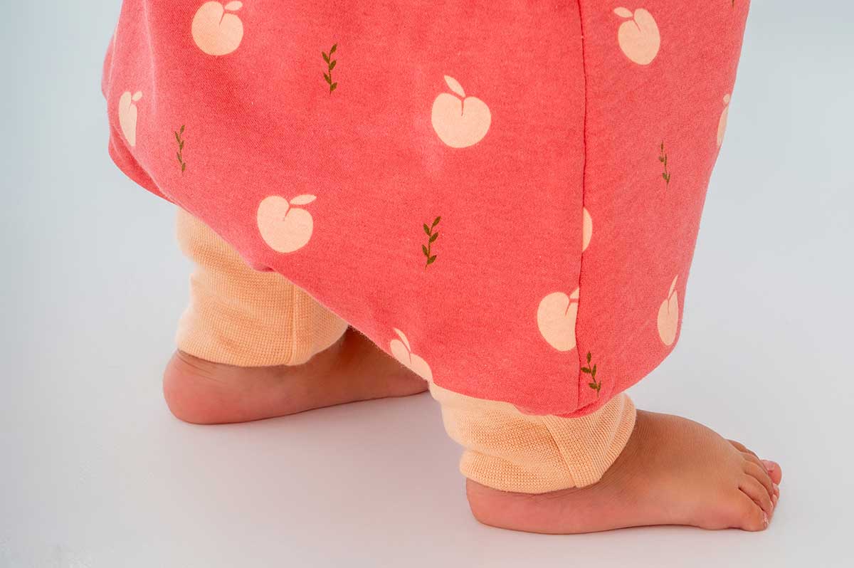Bliss Jump, Sleeping Bag with Legs, 2.5 TOG, 3-5 y, Peaches