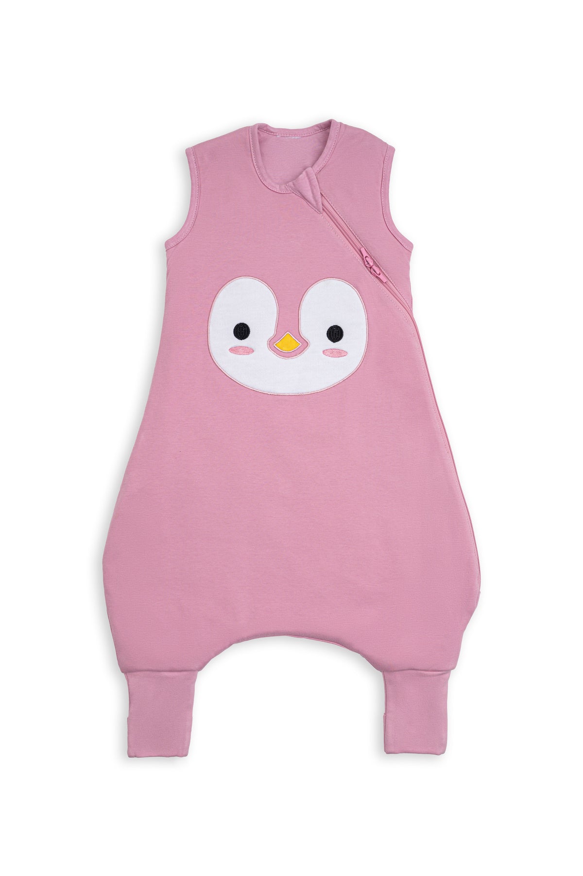 Bliss Jump, Sleeping Bag with Legs, 1 TOG, 18-36 months, Penguin, Patch Pink