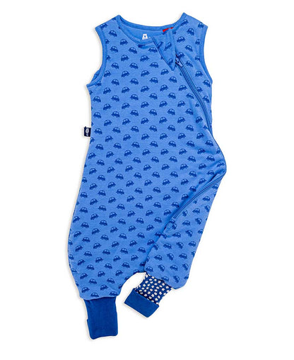 Bliss Jump, Sleeping Bag with Legs, 2.5 TOG, 6-18 months, VROOM Cars