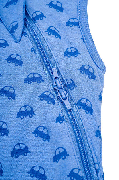 Bliss Jump, Sleeping Bag with Legs, 2.5 TOG, 6-18 months, VROOM Cars