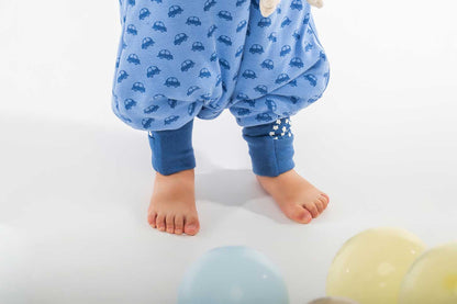 Bliss Jump, Sleeping Bag with Legs, 2.5 TOG, 6-18 months, VROOM Cars