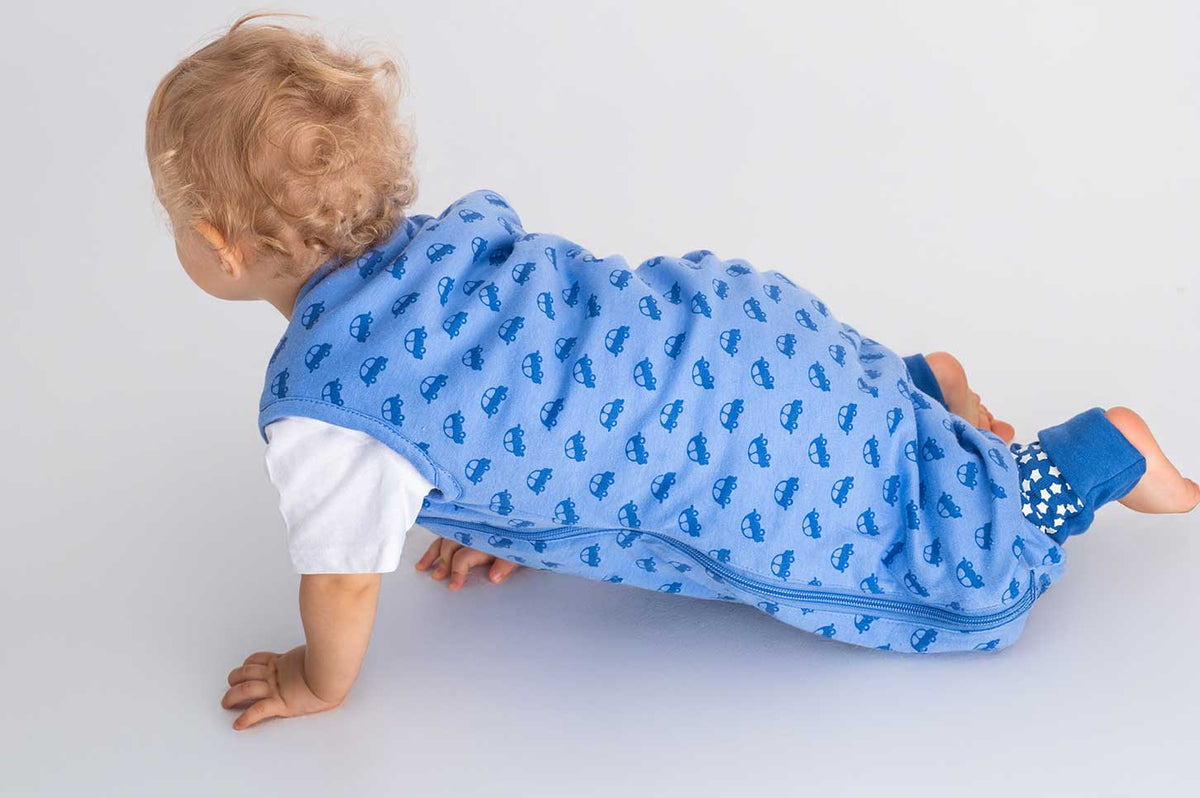 Bliss Jump, Sleeping Bag with Legs, 1 TOG, 3-5 y, VROOM Cars