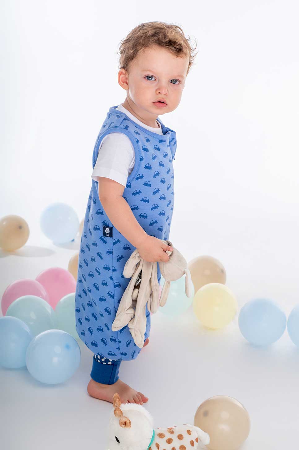 Bliss Jump, Sleeping Bag with Legs, 1 TOG, 3-5 y, VROOM Cars